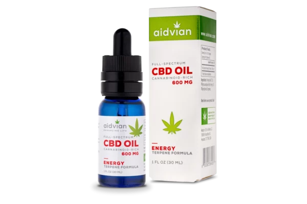 Aidvian Full Spectrum CBD Olaj Energy 600 mg 30 ml