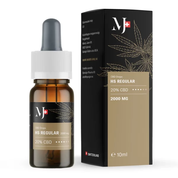 Marry Jane CBD Drops HS REGULAR olaj 10ml 2000mg